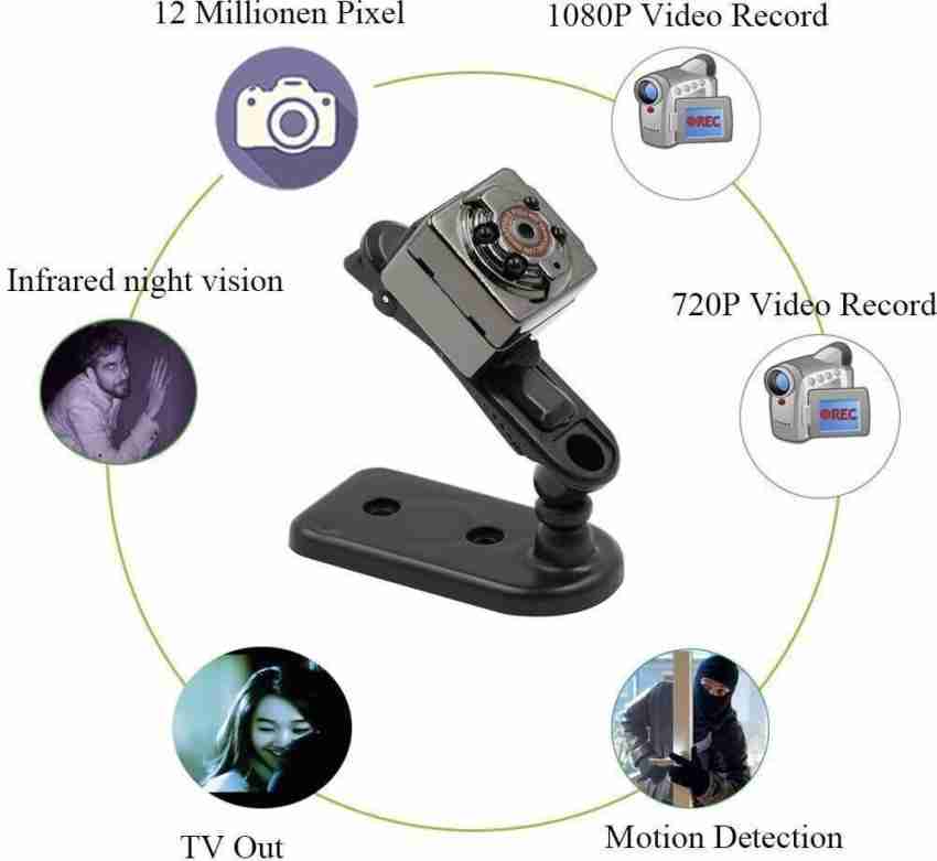 OJXTZF Mini Spy Camera Magnet WiFi Hidden Camera Wireless Portable Spy  Device Full HD with Long Time Recording Security Camera Audio Video  Recorder Device Spy Camera Price in India - Buy OJXTZF