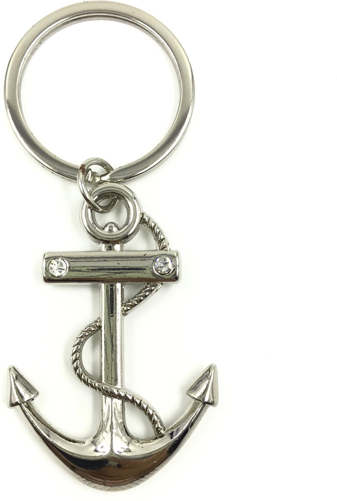 Good Goody Metal Anchor Keyring Silver Cool Indian Navy Keychain Sea Oceans Army Fancy Multipurpose Accessory For Women Men Girls Boys Couples Key Chain Price in India Buy Good Goody Metal Anchor Keyr...