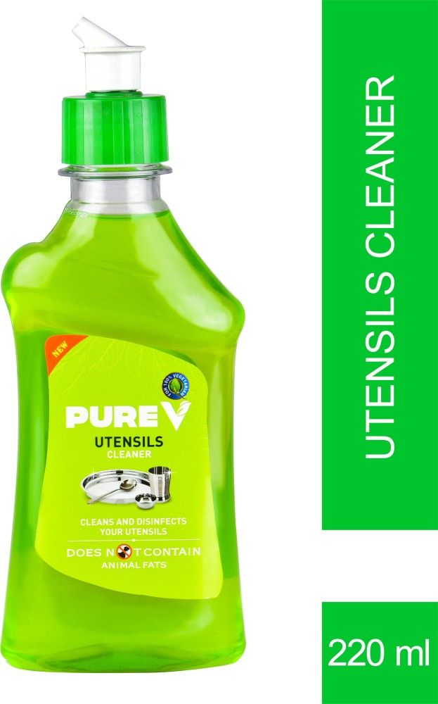 PUREV Utensil Cleaner Dishwash Liquid, 220 Ml With Otta Kitchen Cleaner,  220 Ml (Combo Of 2)