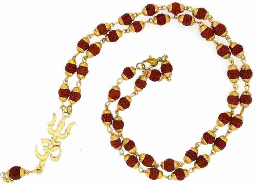 Tanishq rudraksha sale gold chain