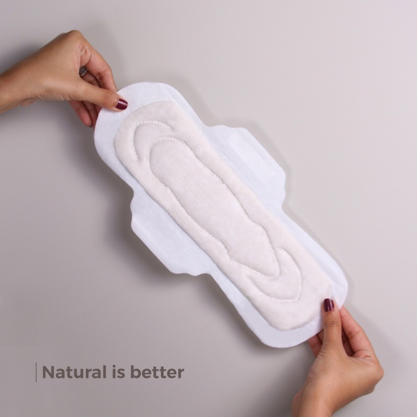 Banana Fiber Biodegradable XL Sanitary Pads - 8 Pads