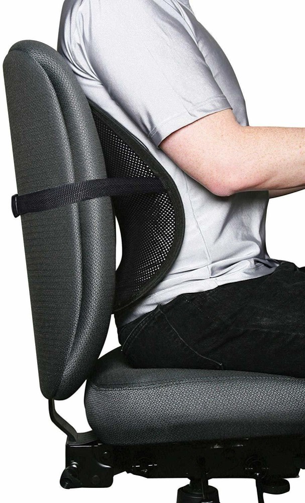 Car Seat Lumbar Back Support Cushion for Office Chair Posture Corrector  Mesh