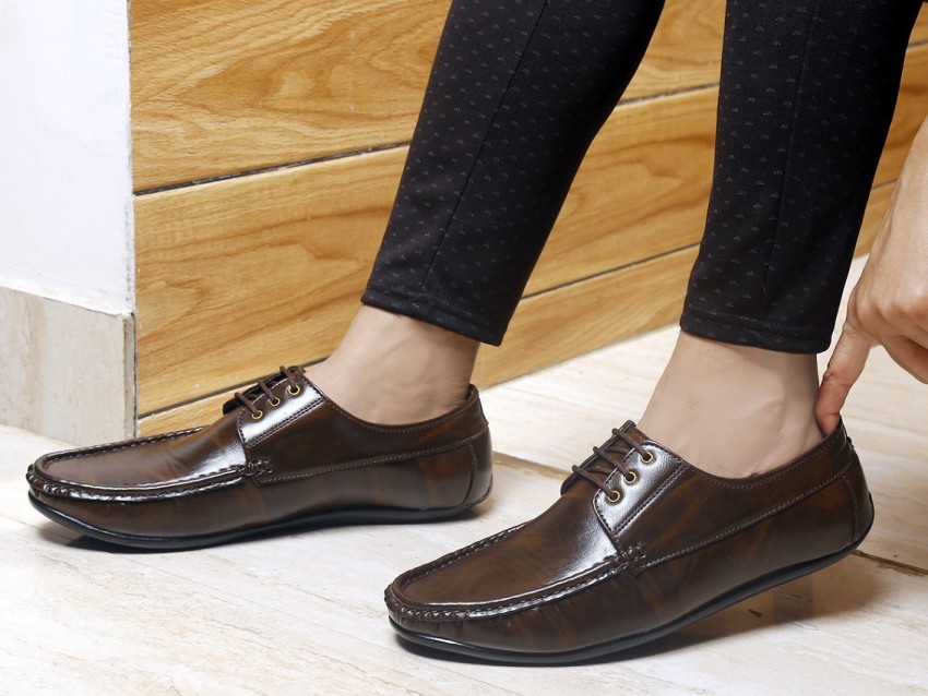 Black Comfort Foam Unique Casual Shoes For Men