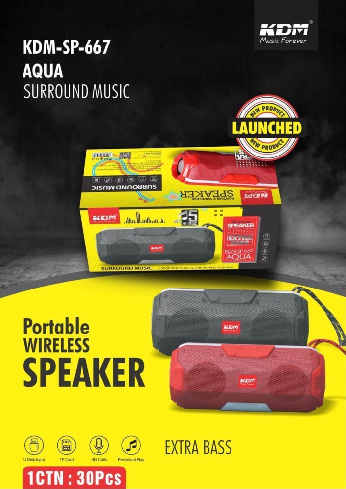 Kdm bluetooth speaker store flipkart