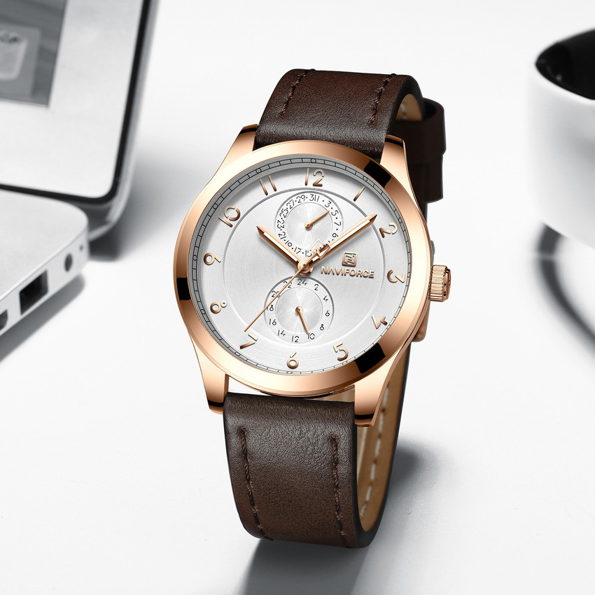NAVIFORCE NF3004 Analog Watch For Men Buy NAVIFORCE NF3004 Analog Watch For Men silver chronograph watch Online at Best Prices in India Flipkart
