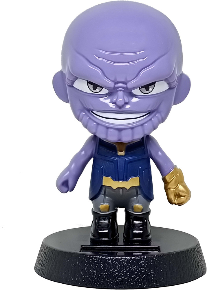 Avengers thanos moving head solar toy for car dashboard thanos