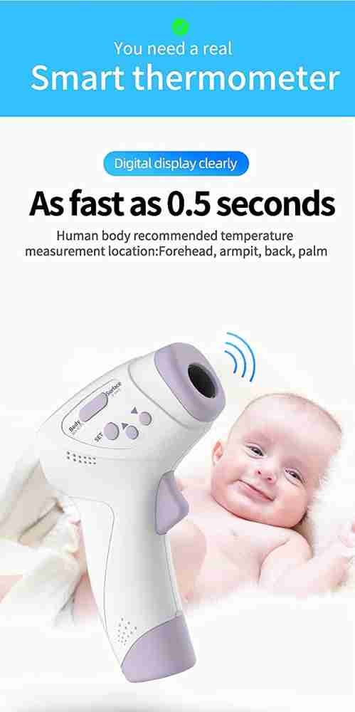 Infrared Thermometer Gun Contactless Baby Adult Kid Fast 2 Sec Accurate  Reading