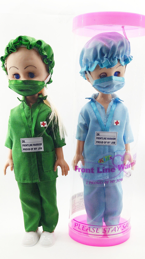 Male nurse store doll