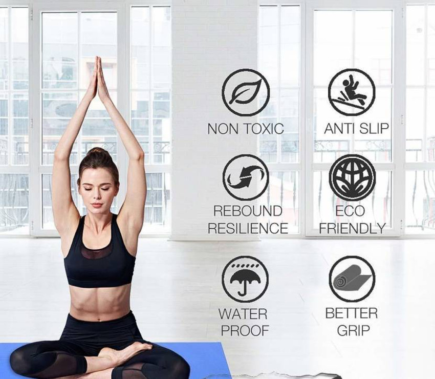Lucifer 100 EVA Eco Friendly Mat Exercise Gym Mat By Flipkart