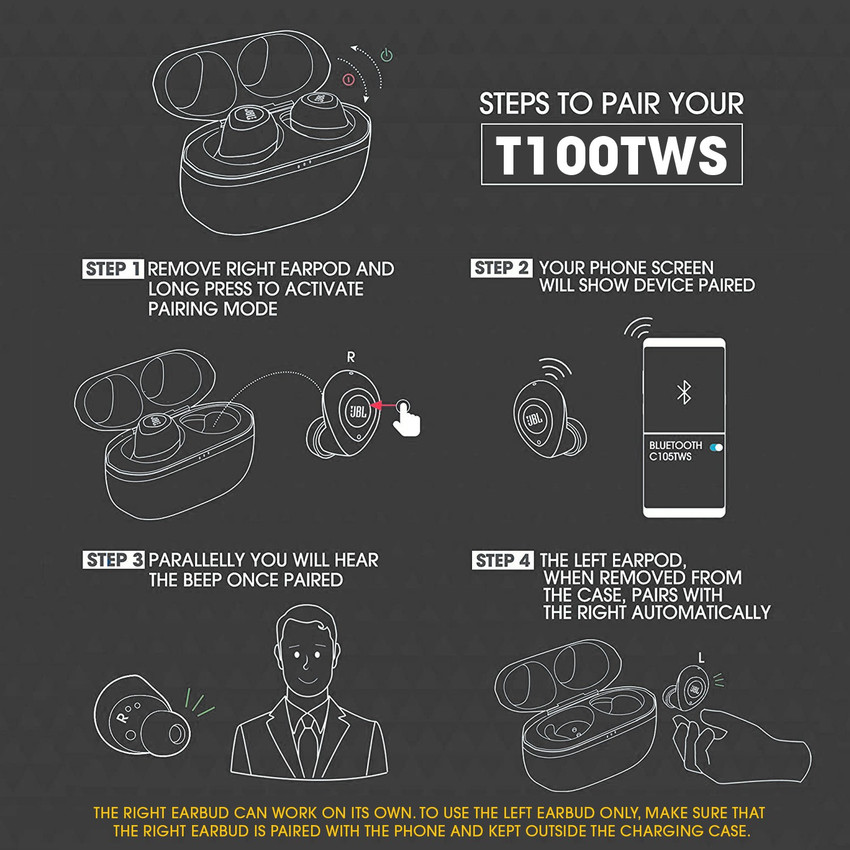 Jbl bt tws t100 deals