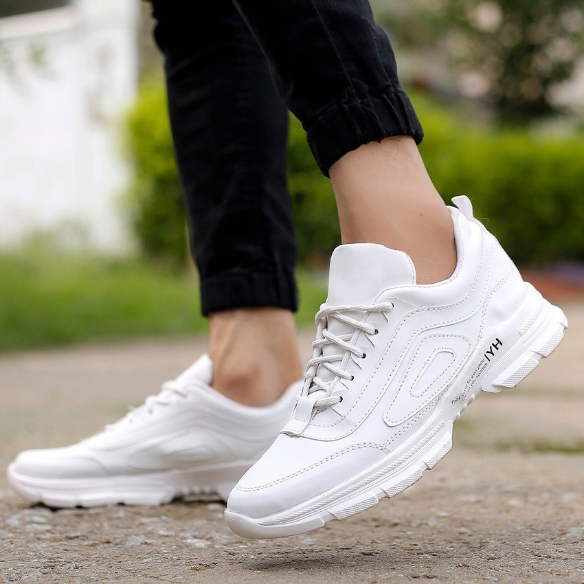 Light white sneakers best sale