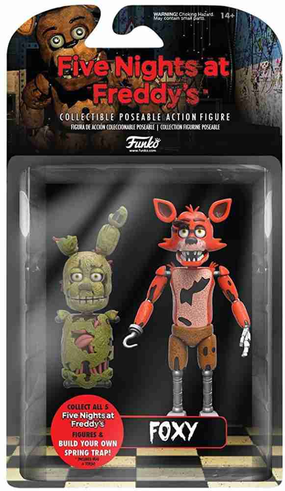 Five Nights At Freddy's Articulated Foxy Action Figure Toys