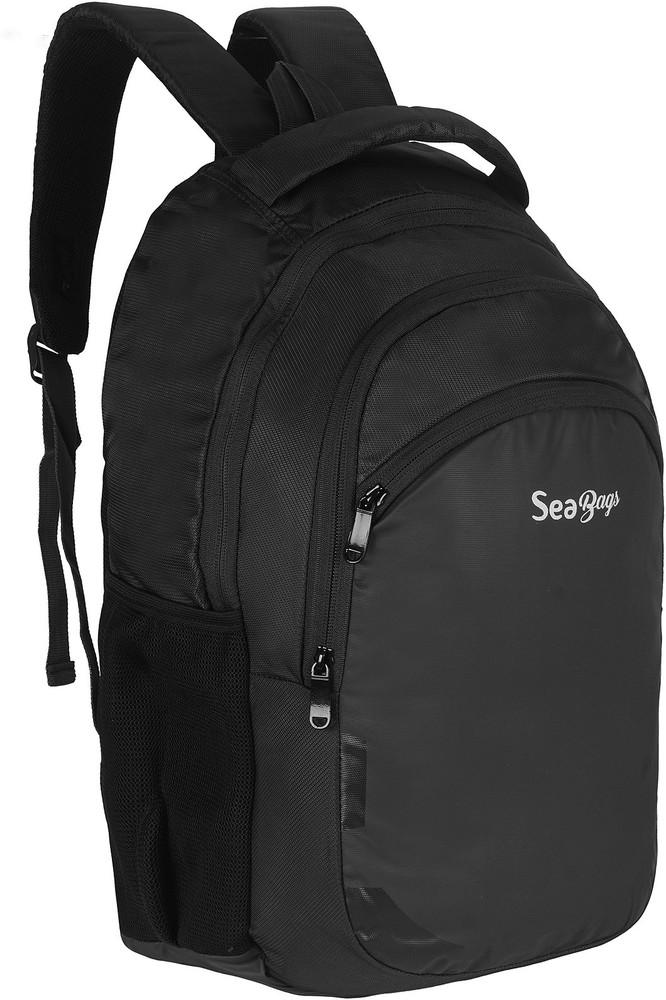 SeaBags Safari Plus 305 School College Offices Bags 30 Ltrs. 30 L Laptop Backpack Black Price in India Flipkart