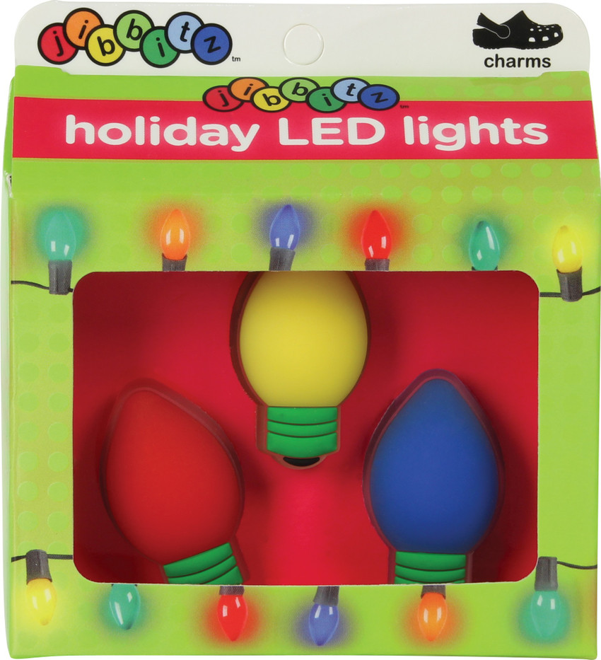 Christmas sales lights crocs