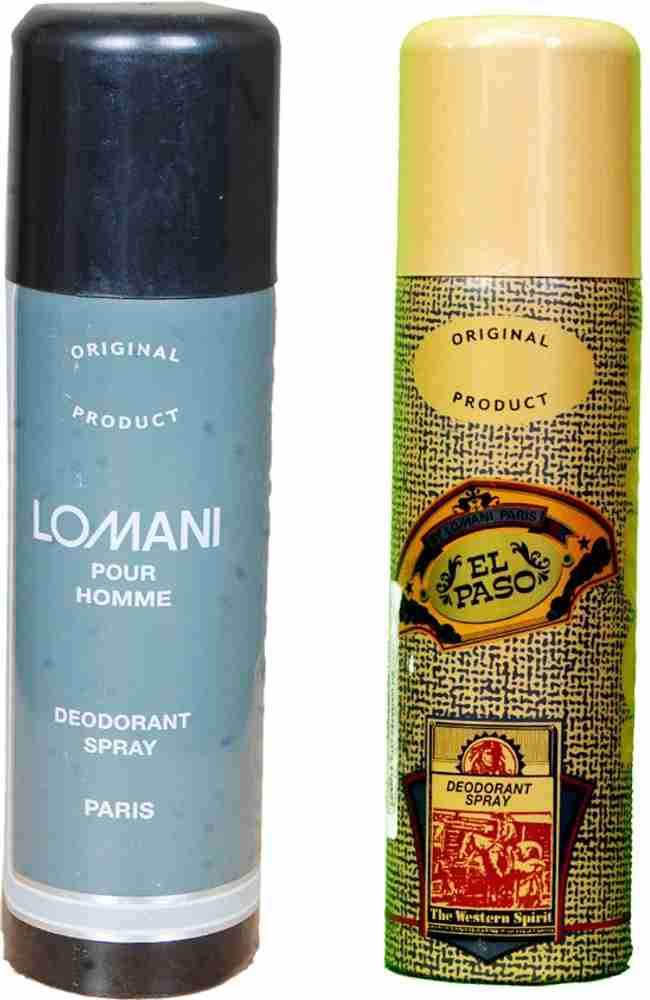 Lomani pour homme deodorant spray store