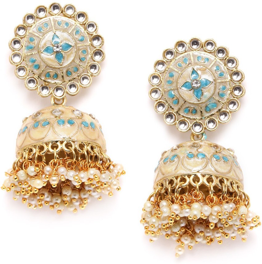 Zaveri pearls earrings deals flipkart