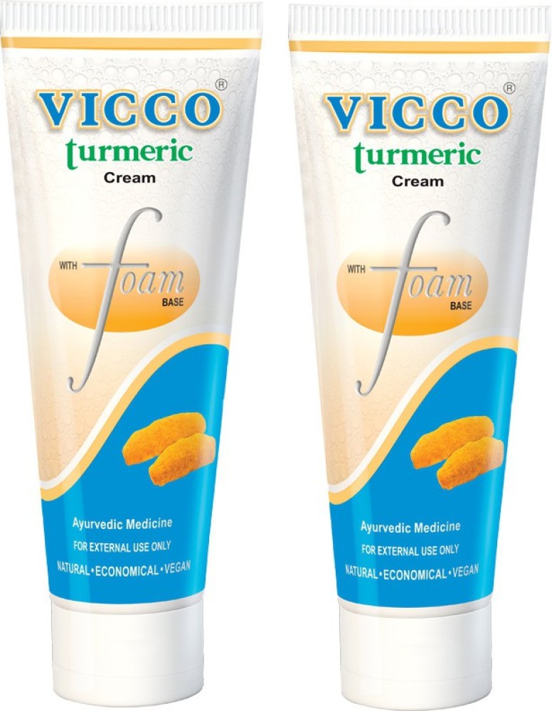 Vicco Turmeric Skin Cream For Skin Whitening, Fairness 30 gm Two Pack