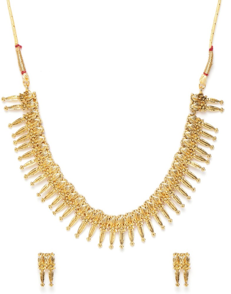 Buy Gold TraditionalJewellery for Women by ZAVERI PEARLS Online