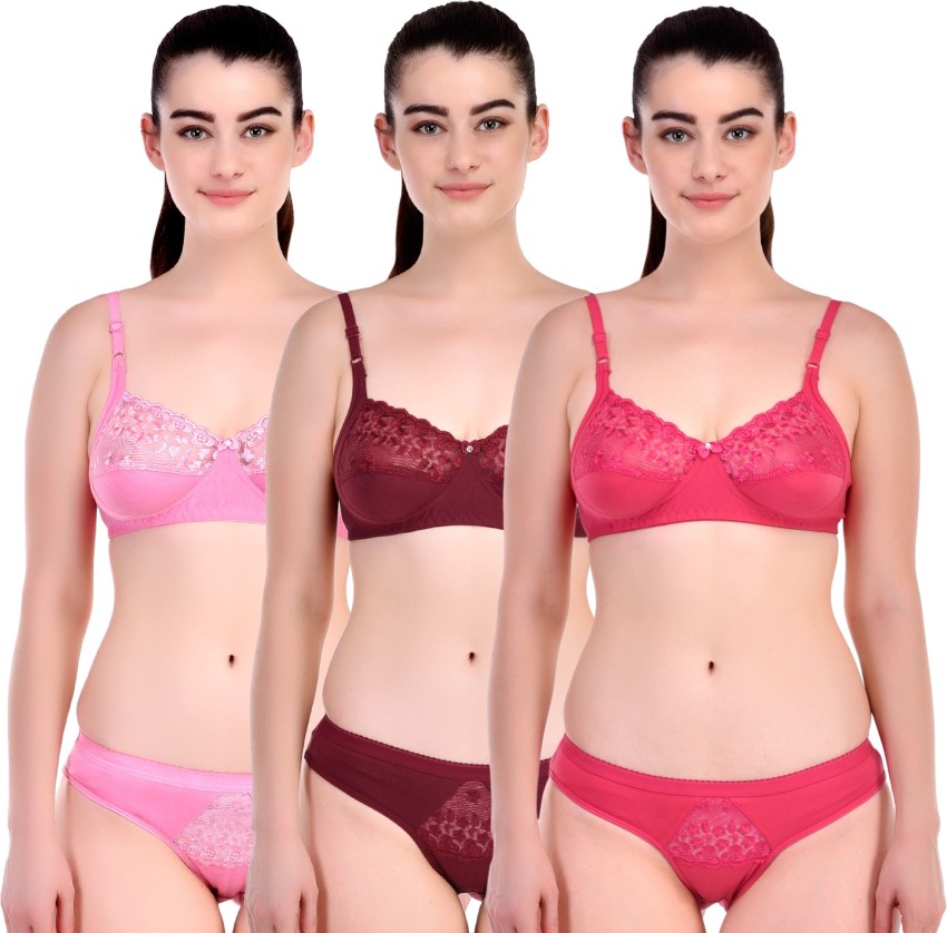 Buy Sexy Bust Women Multicolor Cotton Blend Pack Of 6 Minimizer