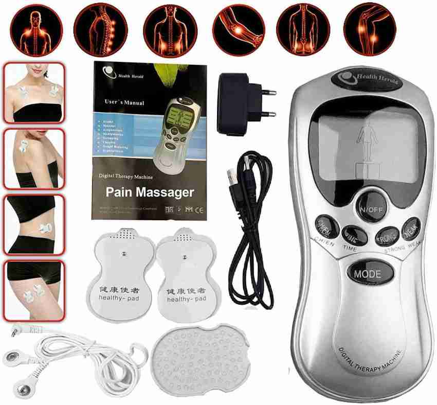 Pulse Tens Acupuncture Electric Body Massage 8 Models Digital Therapy  Machine 4Pads Electrical Muscle Stimulator Full Body Relax