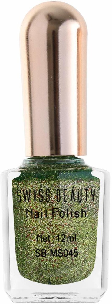 Swiss Beauty Glitter Nail Polish - Shade 07 - 12ml | eBay