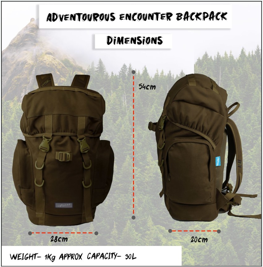 30l canvas outlet backpack