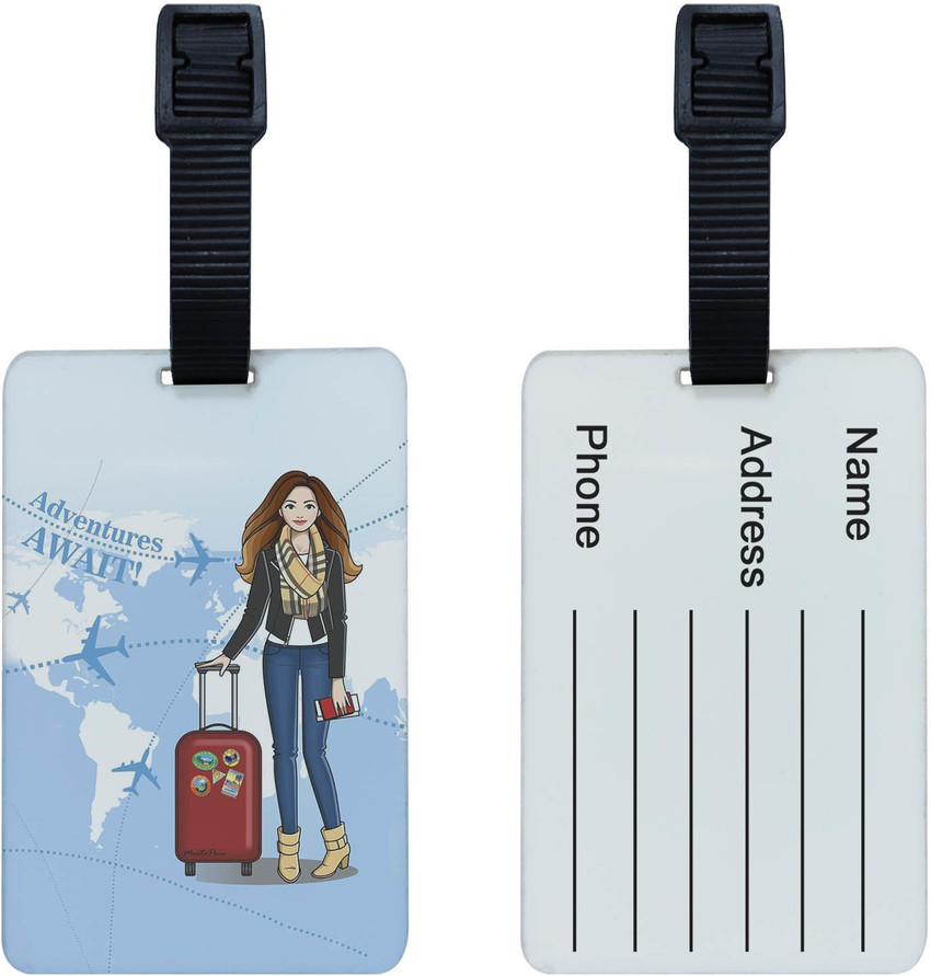 Luggage tags for women sales
