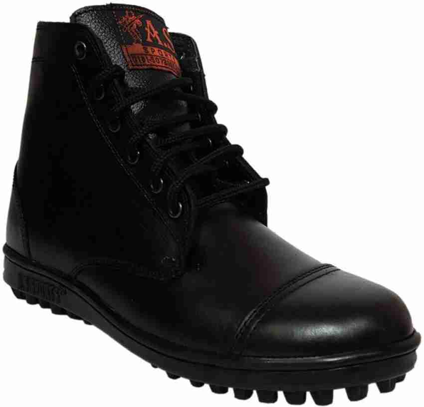 Rinku High Ankle Zipper Safety Shoe, Size: 7-10 at Rs 1600 in