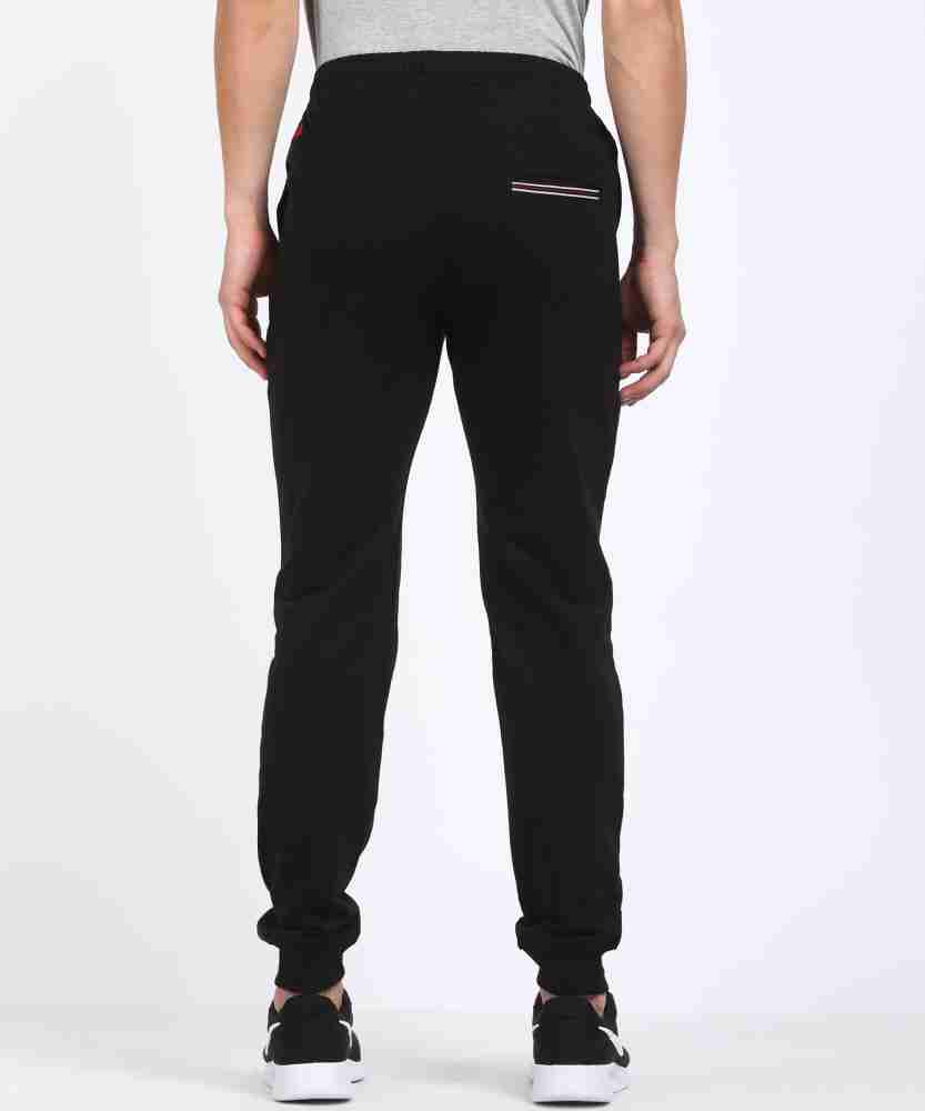 FILA Solid Men Black Track Pants - Buy FILA Solid Men Black Track Pants  Online at Best Prices in India