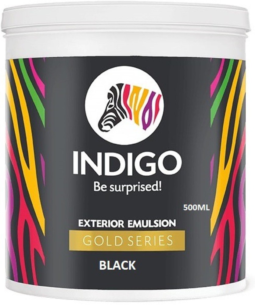 Indigo BLK032 MAGIC Black Emulsion Wall Paint Price in India - Buy ...