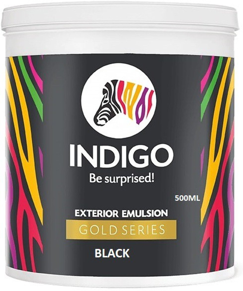 Indigo BLK032 MAGIC Black Emulsion Wall Paint Price in India - Buy ...