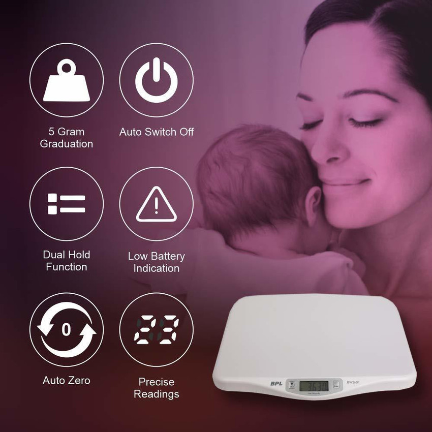 Afendo electronic baby scale top