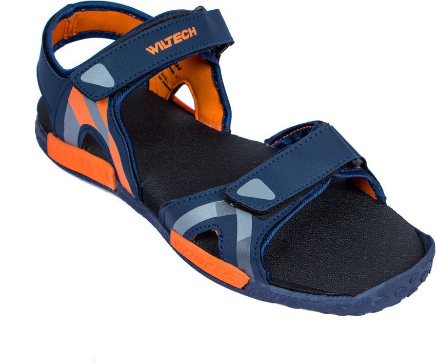 asian Men Navy Orange Sports Sandals Buy asian Men Navy Orange