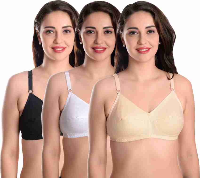 Featherline Pure Cotton Non Padded Perfect Fitted Women's Everyday Bras Women  Minimizer Non Padded Bra - Buy Featherline Pure Cotton Non Padded Perfect  Fitted Women's Everyday Bras Women Minimizer Non Padded Bra