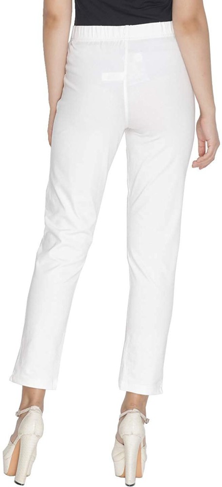 Zara high waisted wide leg white pants  White pants Pants for women Zara