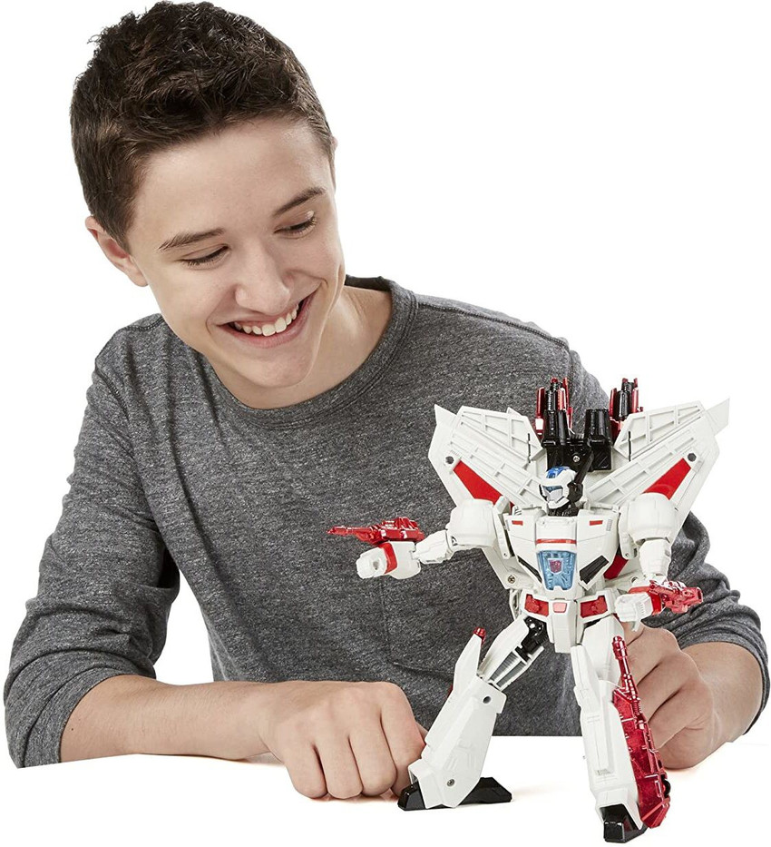 Hasbro Transformers Generations Leader Class Jetfire COLLECTIBLE RARE Thrilling 30 Anniversary Action Figure Transformers Generations Leader Class Jetfire COLLECTIBLE RARE Thrilling 30 Anniversary Act...