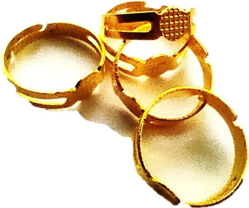 Golden Adjustable Ring