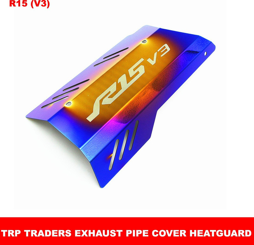 TRP Traders Motorcycle R15 Exhaust Muffler Protector Heat Shield