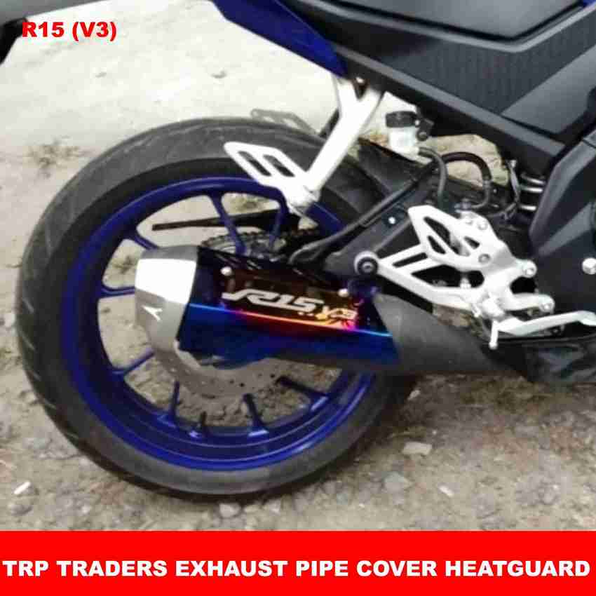 Yamaha r15 v2 silencer cover price store