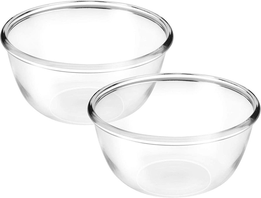 Buy Borosilicate Mixing Bowl with Microwavable Lid - Treo by Milton