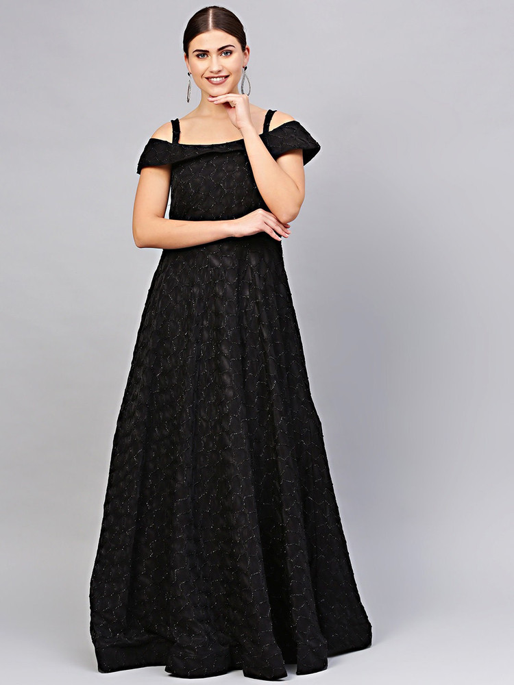 CHHABRA 555 Flared A line Gown Price in India Buy CHHABRA 555 Flared A line Gown online at Flipkart