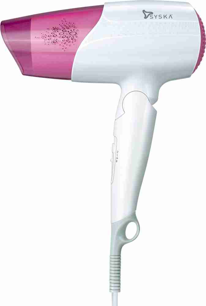 Syska HD1810i Pink Hair Dryer Syska Flipkart