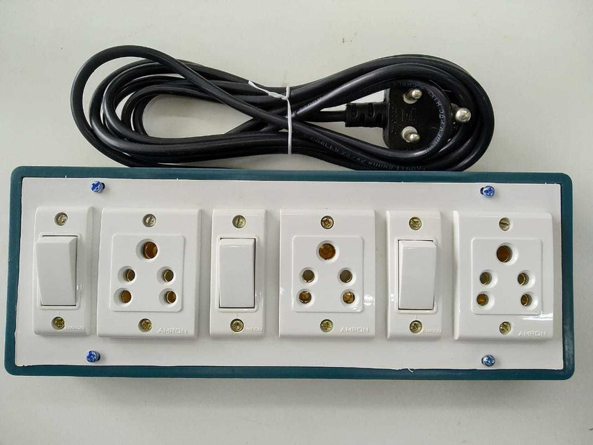 3 switch 3 socket connection diagram top