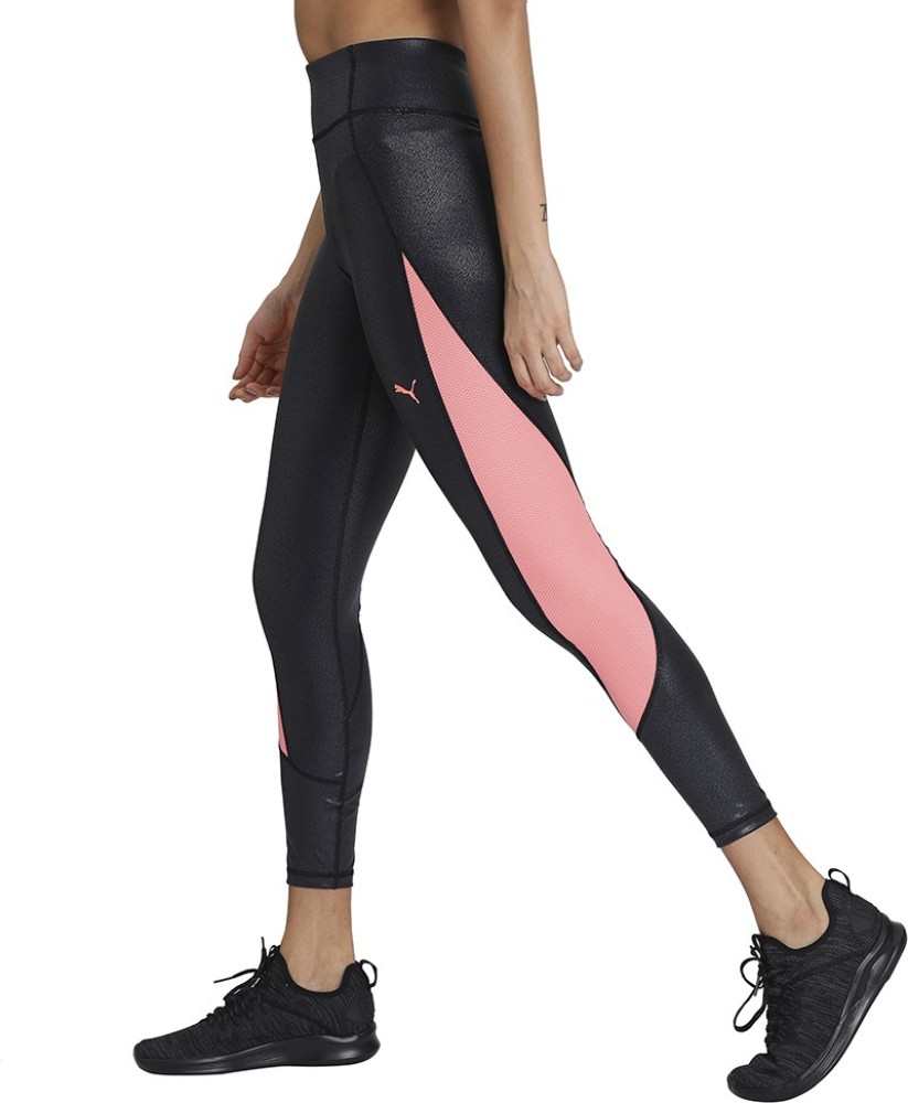 PUMA Color Block Women Black Tights - Buy PUMA Color Block Women Black  Tights Online at Best Prices in India