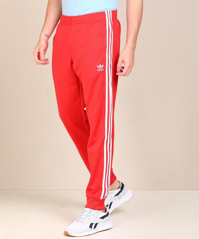 adidas Men Red Activewear Pants for Men for sale  eBay