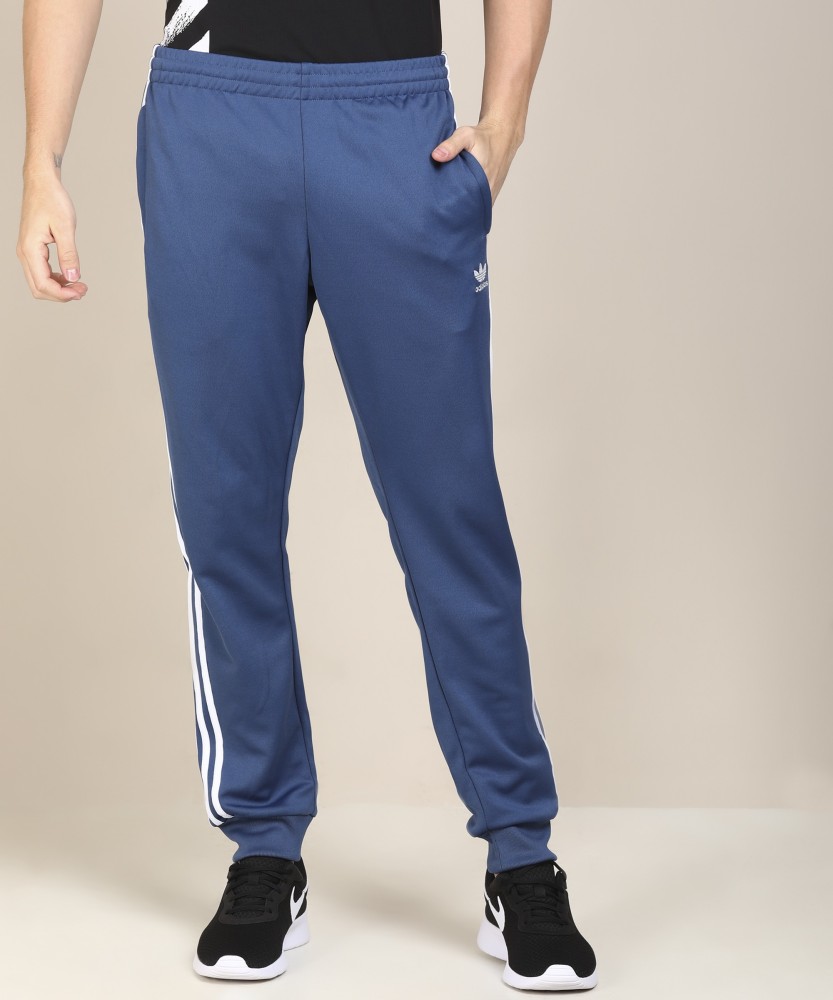 Adidas Mens Regular Loose Fit Recycled Polyester Track Pants GE5425Navy  BlueL  Amazonin Clothing  Accessories