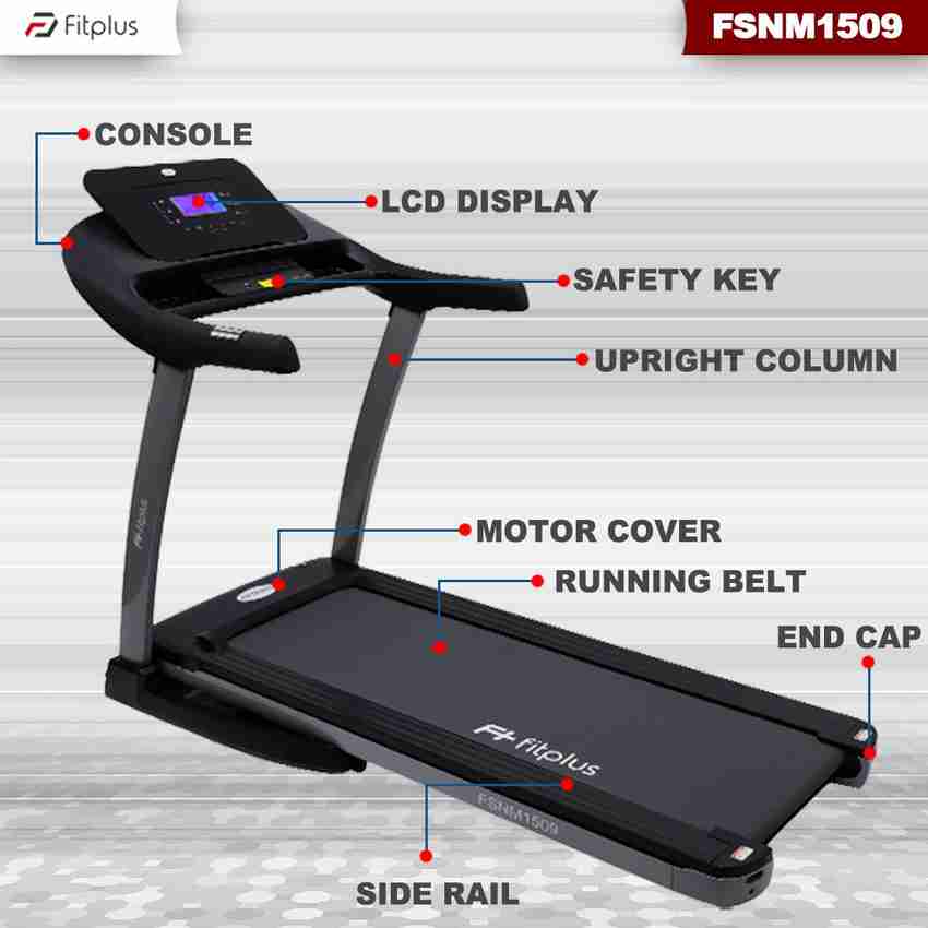 Fitplus treadmill manual sale