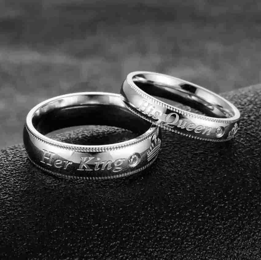 His queen and discount her king rings