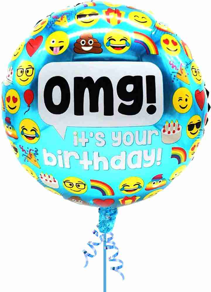 18in OMG it's your Birthday Balloon