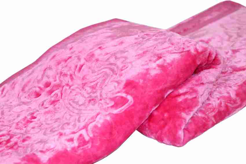 COZYEXPORTS Floral Single Electric Blanket for AC Room
